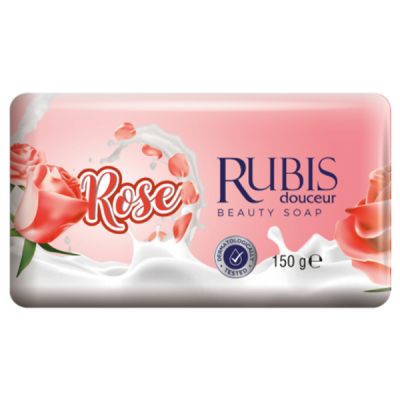 Set 6 Sapunuri solide 6x150g Rubis Trandafir CNN50827 DNC