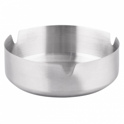 Set 6 Scrumiere rotunde Inox 10x3cm Grunberg IAT10