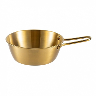 Set 6 Sosiere aurii cu maner metal 11cm WEI A-15622 DNC60257