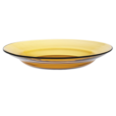 Set 6 Farfurii Adanci sticla Fume Duralex 23cm CNN30132