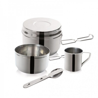 Set 7 Piese inox pentru picnic si camping Grunberg IGR3081