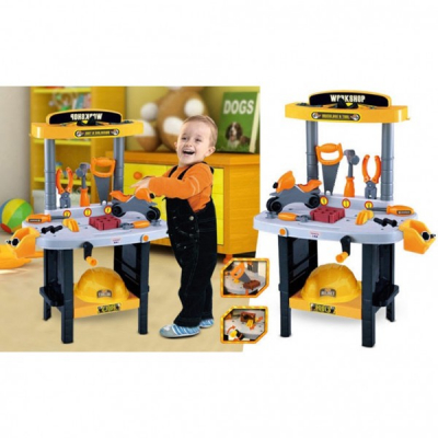 Set Atelier Jucarie Bricolaj cu Unelte si Scule 8002