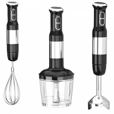 Set blender de mana 4in1 800W MultiStick Inox Accesorii Incluse BL502 SNH