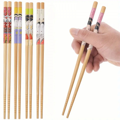 Set Cadou 5 Perechi Betisoare Chinezesti Bambus J016 B MLL