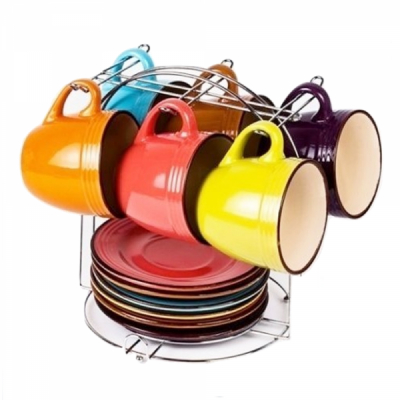 Set Cesti ceramica 13 piese Vabene VB6130049
