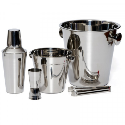 Set Cocktail Shaker, Frapiere, Cleste, Pahar INOX Grunberg GR2431