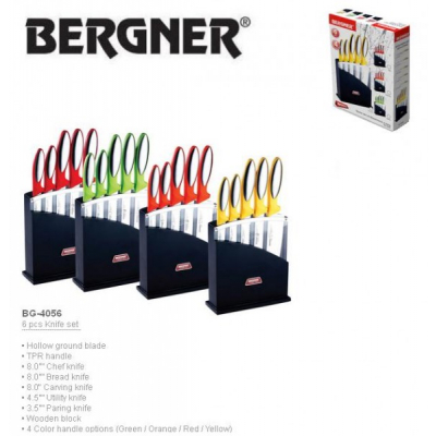 Set 6 Cutite Bergner BG4056