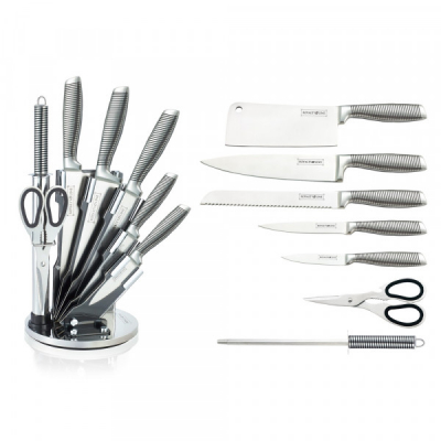 Set Cutite Inox 8 Piese Royalty Line RL-KSS700N