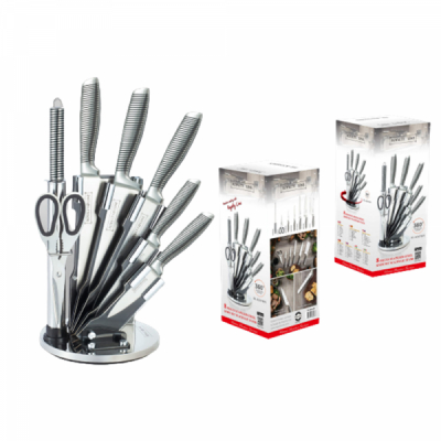 Set Cutite Inox 8 Piese Royalty Line RL-KSS700N