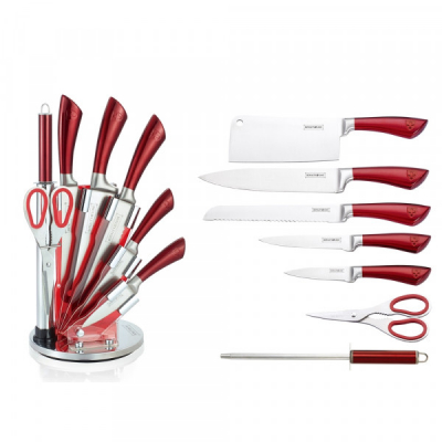 Set Cutite Inox 8 Piese Royalty Line RL-KSS804