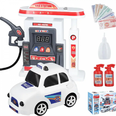 Set de Joaca pentru copii Benzinarie cu Masina și Functii Interactive H375A CWT