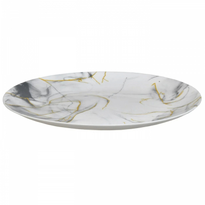 Serviciu de Masa 3x6piese 18 Farfurii Opal Rotund Model Gold Marble DNC65474