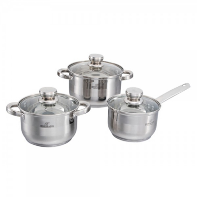 Set de vase inox Bohmann BH06175 6 piese