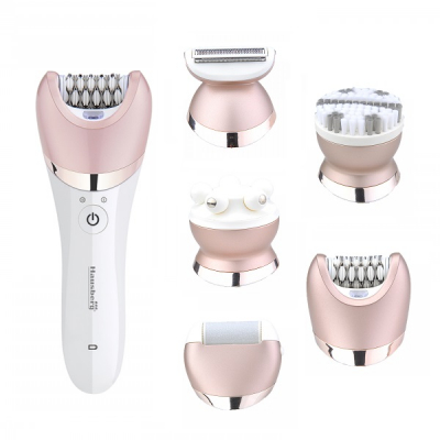 Set Epilator si Ingrijire Corporala 5in1 Incarcare USB Hausberg HB85