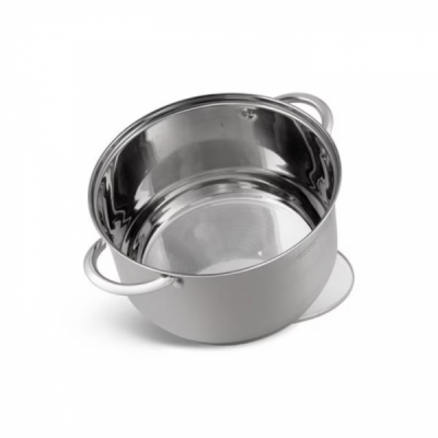 Set Gatit 12 Piese Semioale cu Capace Inox 14/16/18/20/22/24cm Edenberg EB3999 EB4000 DNC65819