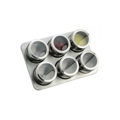 Set Magnetic 6 Recipiente Condimente GR329