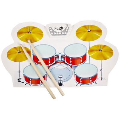 Set Pliabil 9 Tobe Electronice Portabile din Silicon Roll-up Drum