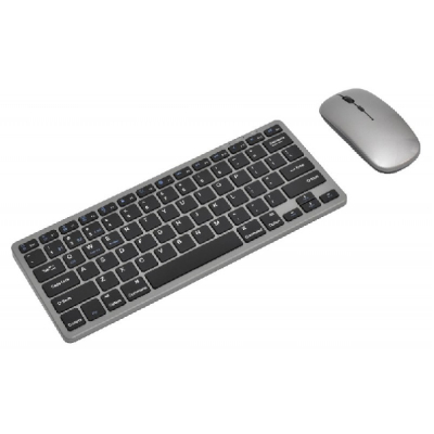 Set Tastatura Slim cu Mouse Wireles si Bluetooth WB-8077 2F023 XXM