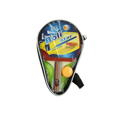 Set Tenis de Masa 2 Palete si 2 Mingi Ping-Pong Boli Star