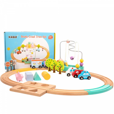 Set trenulet cu sine labirint motric semne de circulatie si forme de potrivit Kabi 0079 CWT