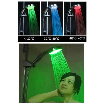 Shower LED Para de Dus Iluminata 3 Culori