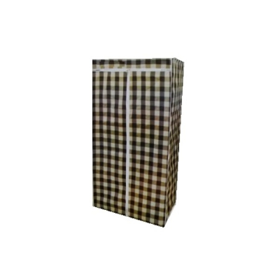 Sifonier portabil din Material Textil Carouri 75x45x160cm E004