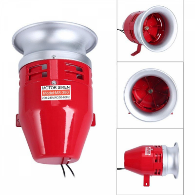 Sirena Alarmare cu Motor 220VAC MS-390 14G022 XXM