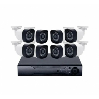 Sistem de supraveghere AHD 8 camere CCTV 1080P Andowl QS888