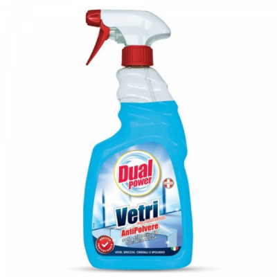 Solutie Geamuri Spray Dual Power 750ml Anti Praf DCN48483