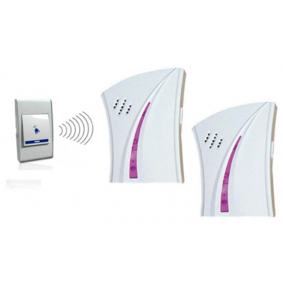 Sonerie Dubla Wireless Alimentare Priza 220V Multiple Melodii