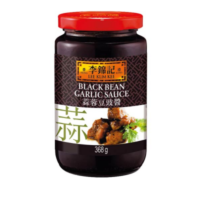 Sos de usturoi cu fasole neagra 368g LKK MLL