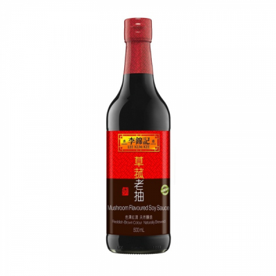 Sos soia cu aroma ciuperci Lee Kum Kee LKK 500ml MLL