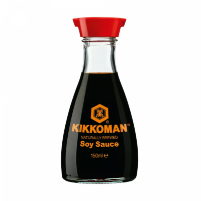 Sos Soia Kikkoman Capac Rosu 150ml MLL SNM