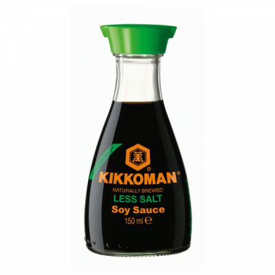 Sos Soia putin sarat Kikkoman Capac Verde 150ml MLL SNM