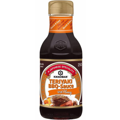 Sos Teriyaki BBQ Honey cu Miere Kikkoman 250ml MLL