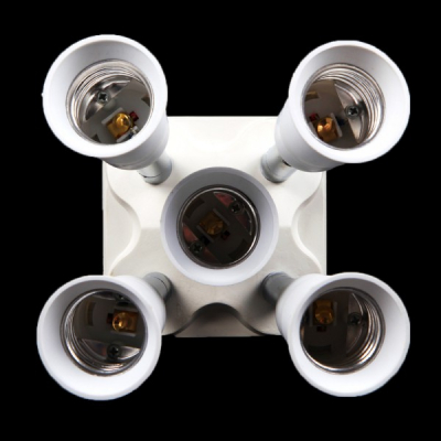 Spliter Adaptor Modular Dulie Bec cu E27 la 5xE27 MNR8677