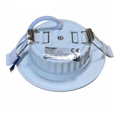 Spot LED Eco 100x25mm 6W/2700k/420lm set 2 buc SPN DL77001