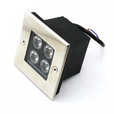 Spot LED pavaj 4W 6400K 100×100 (int 90×90) IP65 MNR9605