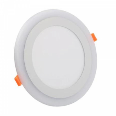 Spot LED Rotund Doua Culori 6+3W 145mm 3000k-6500k 450lm Trei Functii SPN DL73S26