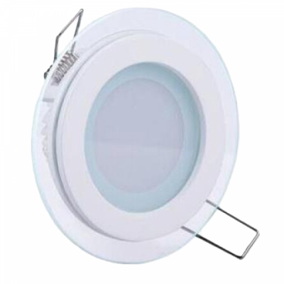 Spot LED Rotund Rama Transparenta 160mm 12W/6500K/600lm SPN DL73S06