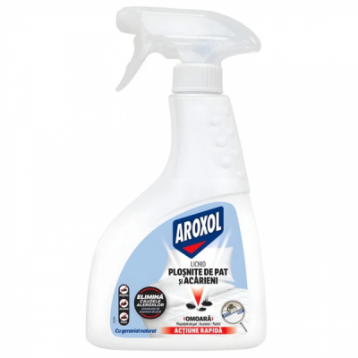 Spray Aroxol Combate Rapid Plosnitele de Pat, Puricii si Acarienii 300ml DNC56823