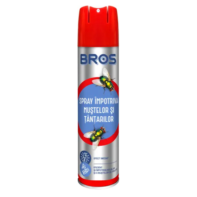 Spray  impotriva insectelor zburatoare si taratoare Bros DNC18621