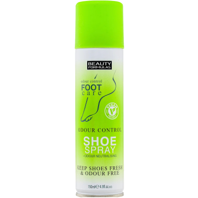 Spray odorizant antibacterial și antifungic pentru pantofi 150ml Beauty Formulas DNC64187