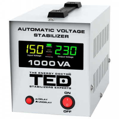 Stabilizator de Tensiune 1000VA 600W AVR TED 7i002 XXM