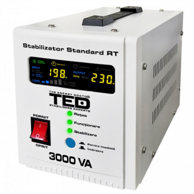 Stabilizator de Tensiune 1800W 3000VA AVR TED 7i012 XXM