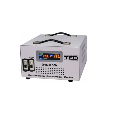 Stabilizator de Tensiune 3100VA 1800W SVC TED 7i004 XXM