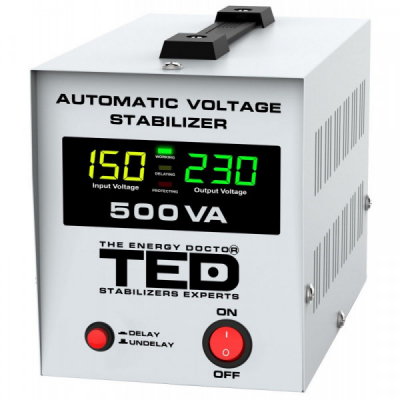 Stabilizator de Tensiune 500VA 300W AVR TED 7i001 XXM