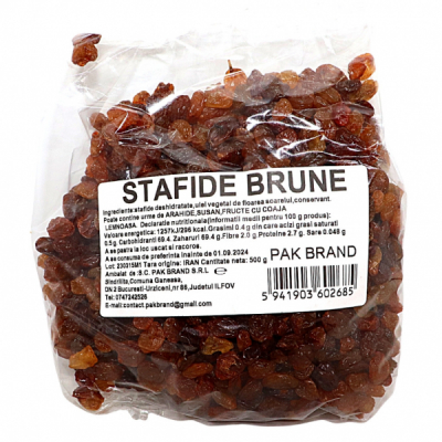 Stafide brune PKB 500g MGR17661