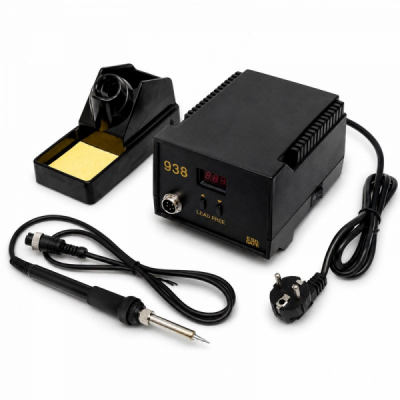 Statie de lipit cu fludor 60W reglaj digital temperatura 200-480 grade C DALBI 938 4B026 XXM