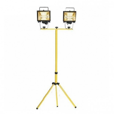 Stativ Trepied Metalic Picioare Fixe pt.2 Proiectoare LED sau Halogen